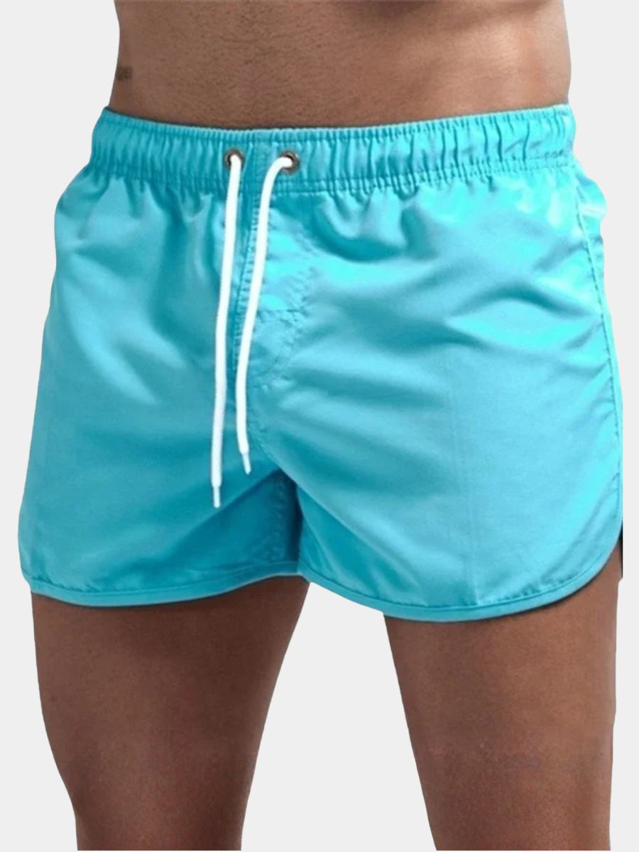 Men's Short Swim Shorts | Drawstring