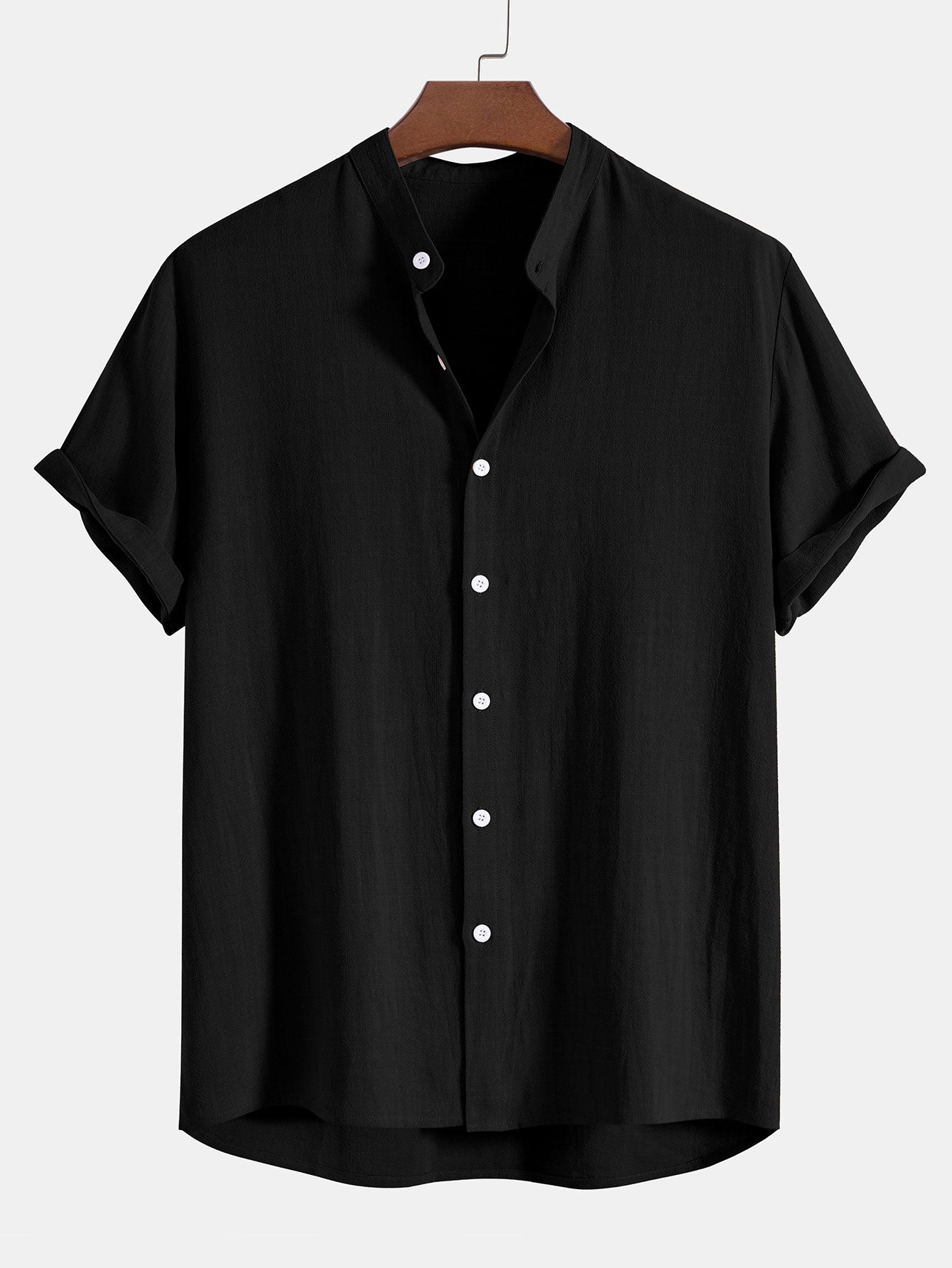 Men's Short Sleeve Shirt | Camp Collar