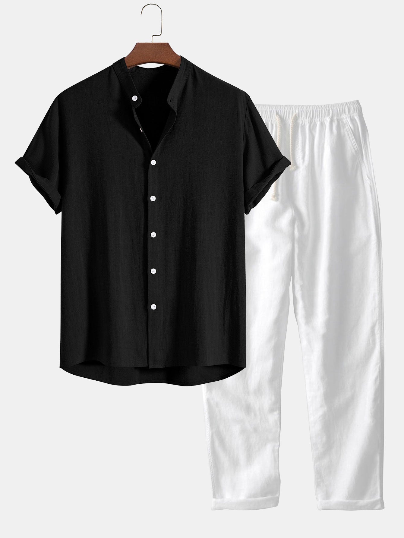 Men's Short Sleeve Shirt | Camp Collar