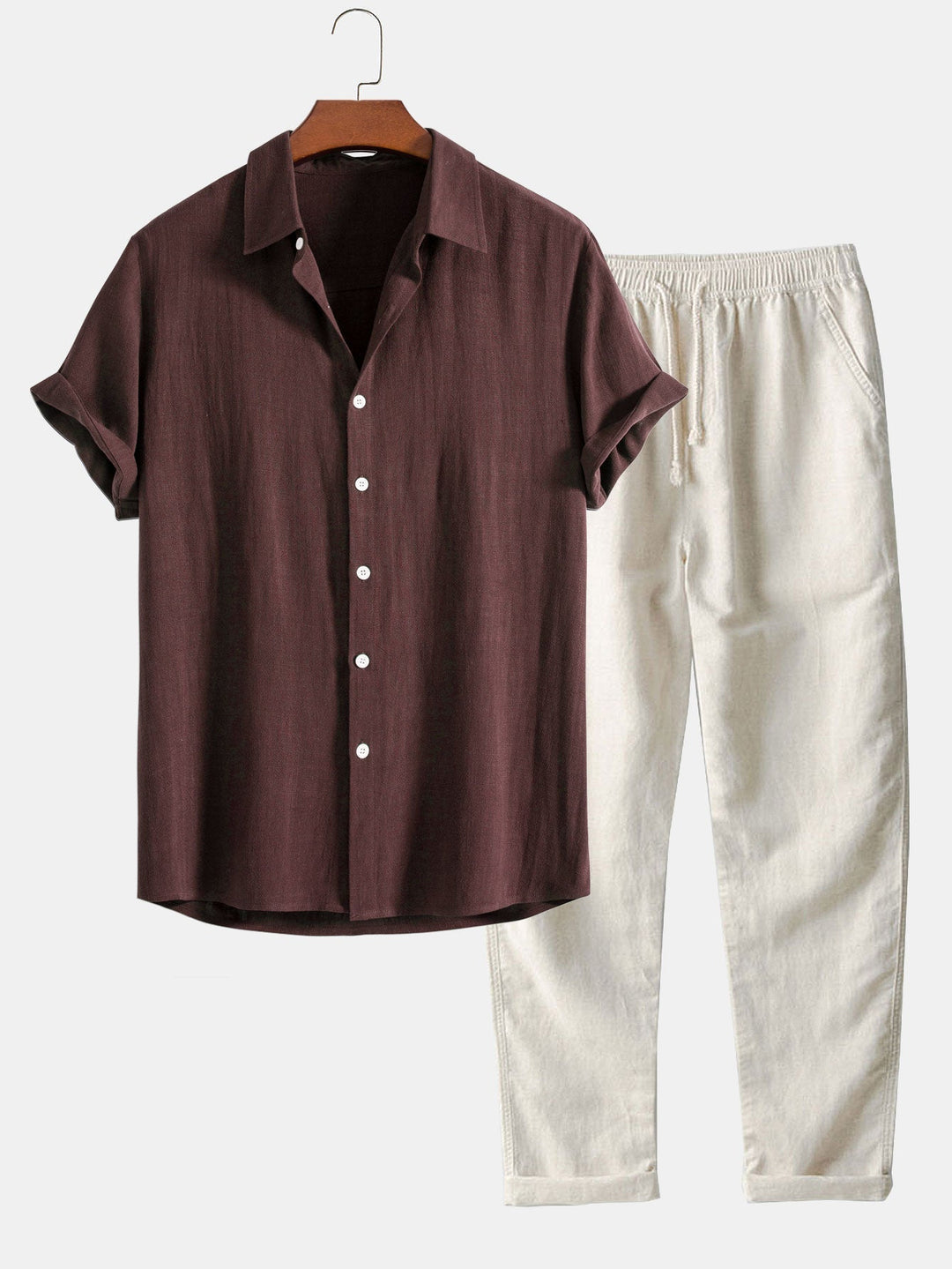 Men's Short Sleeve Shirt | Camp Collar