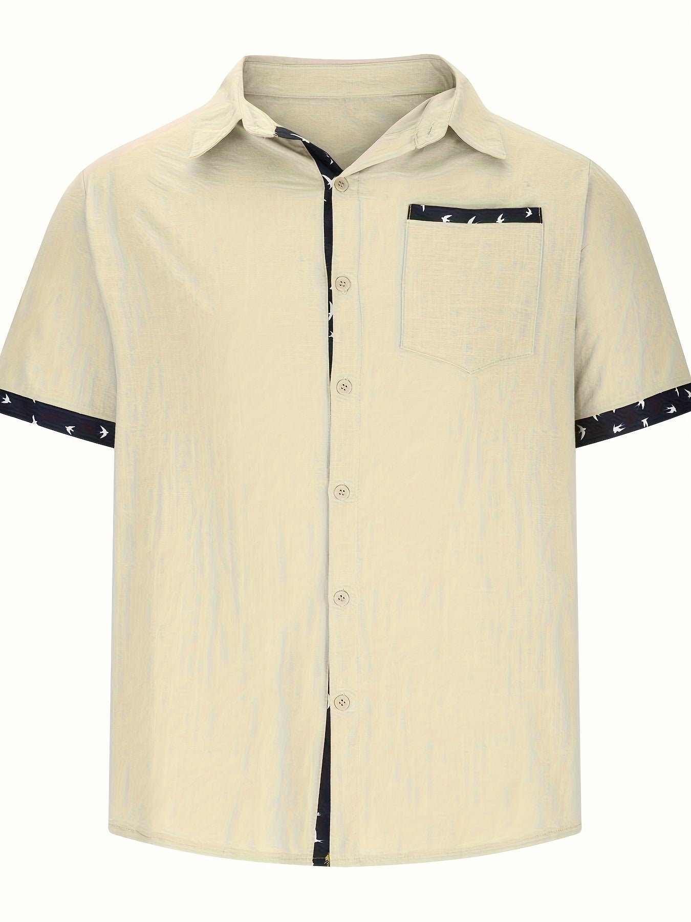 Men's Short Sleeve Beach Shirt | Camp Collar