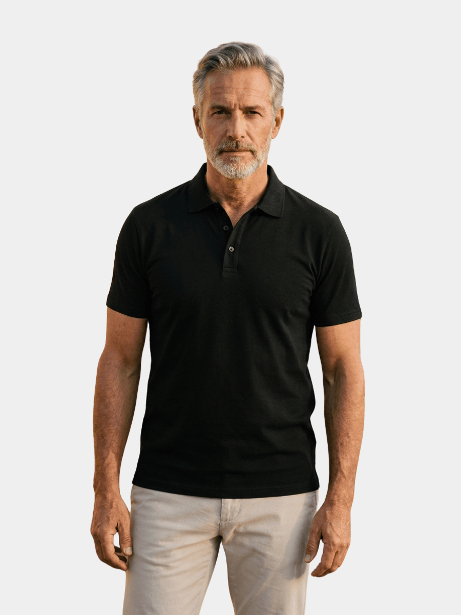 Men's Collar Polo Shirt | Buttons