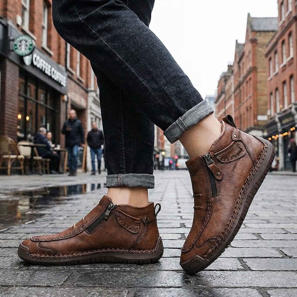Men's Ankle Boots | Side Zip