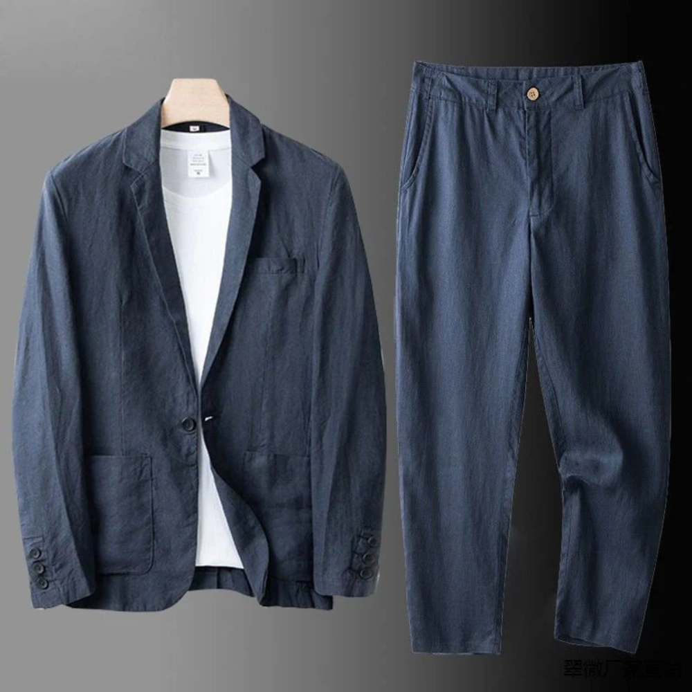 Men's Unstructured Suit | Two Piece