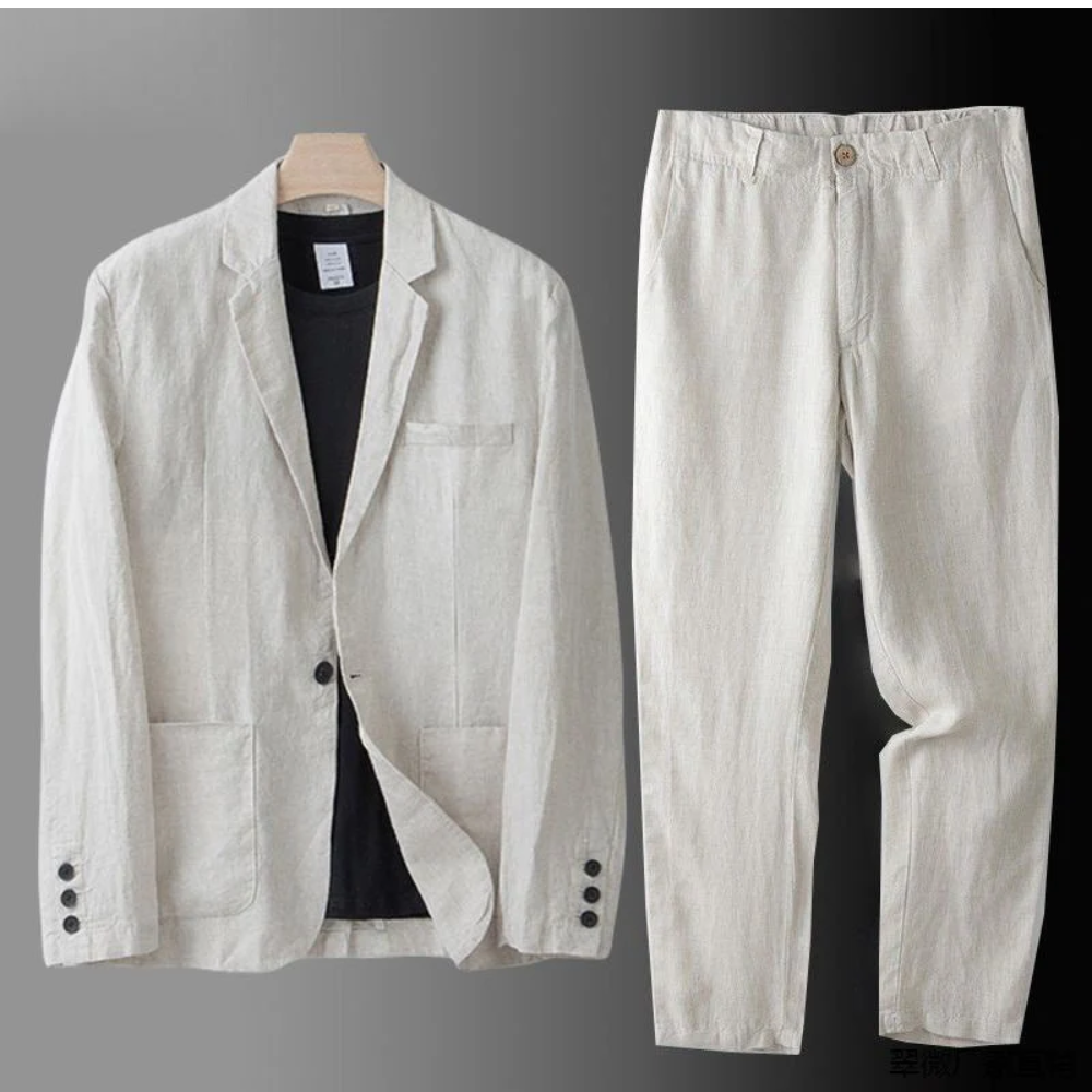Men's Unstructured Suit | Two Piece