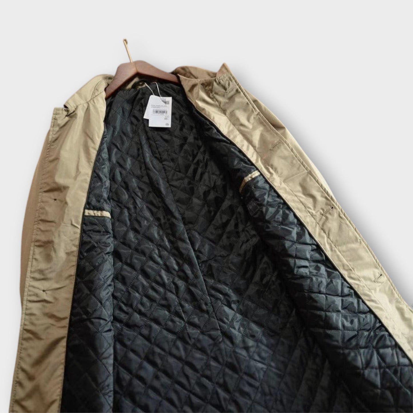 Men's Single-Breasted Mac Coat | Waterproof