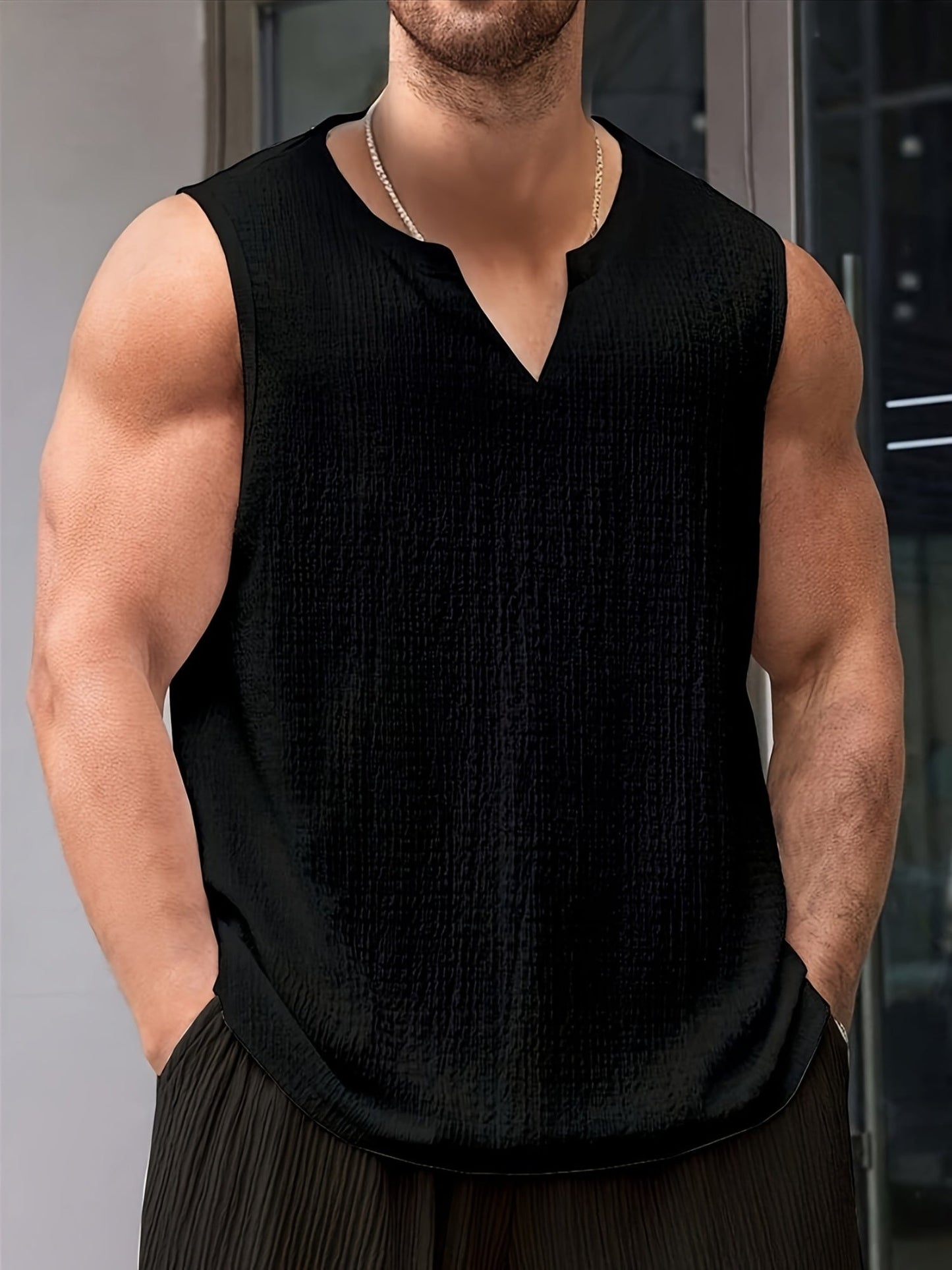 Men's Long Sleeve T-Shirt | Crew Neck