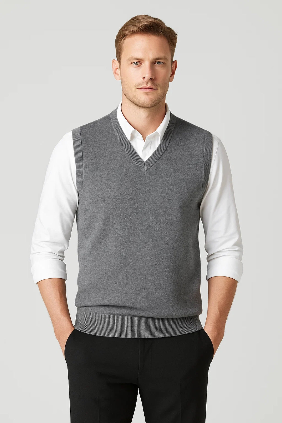Men's Knitted Jumper | Roll Neck