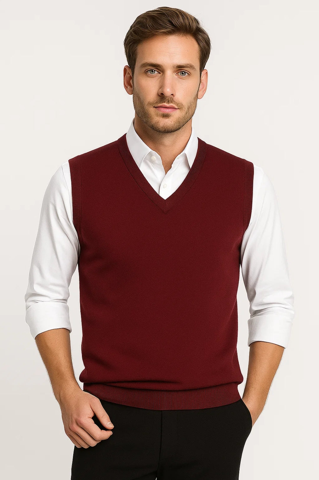 Men's Knitted Jumper | Roll Neck
