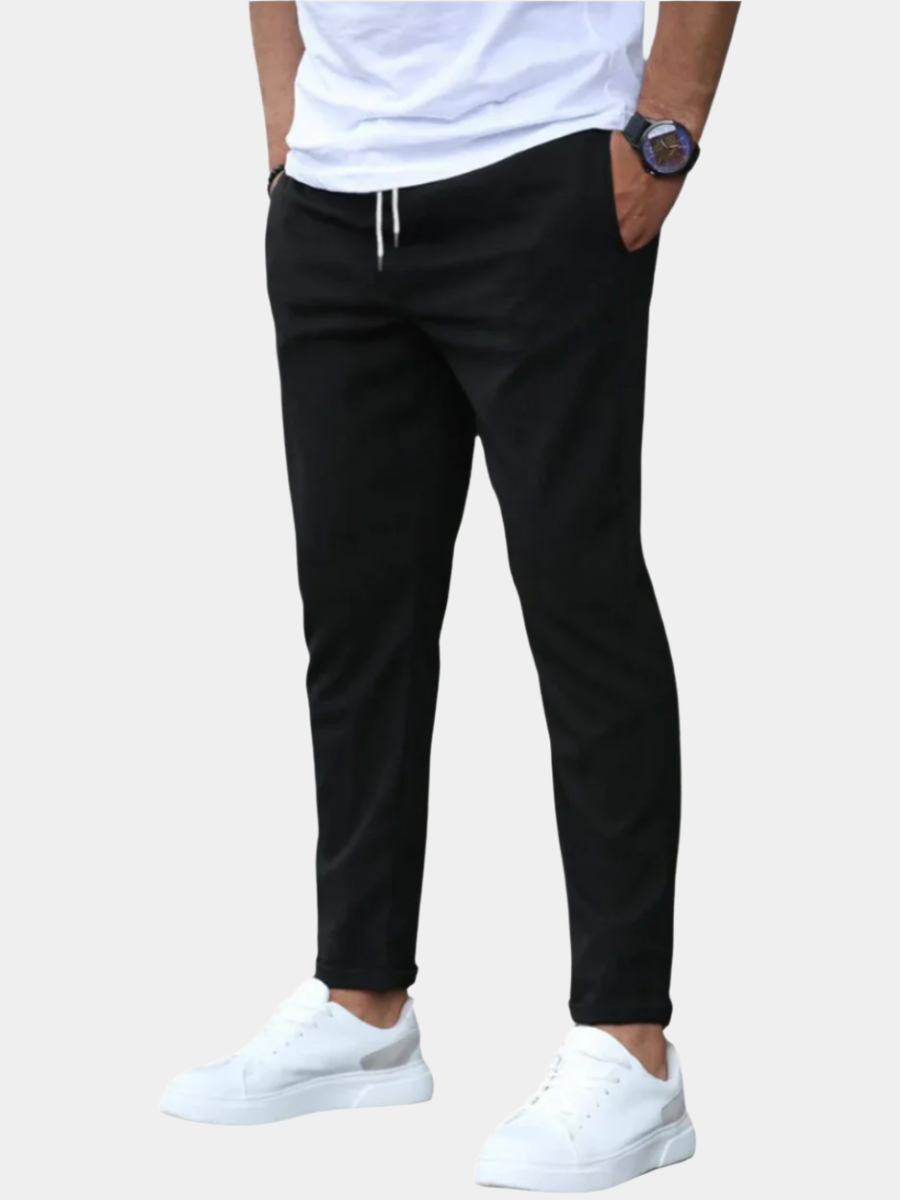 Men's Work Chino Trousers | Drawstring Waist