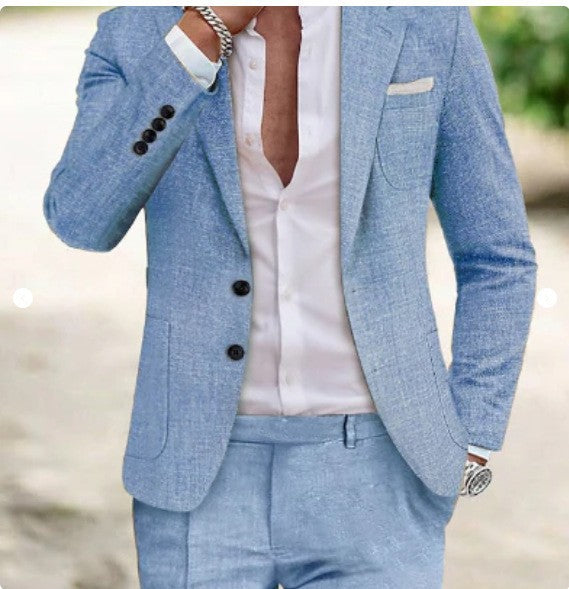 Men's Notch Lapel Suit | Two Piece