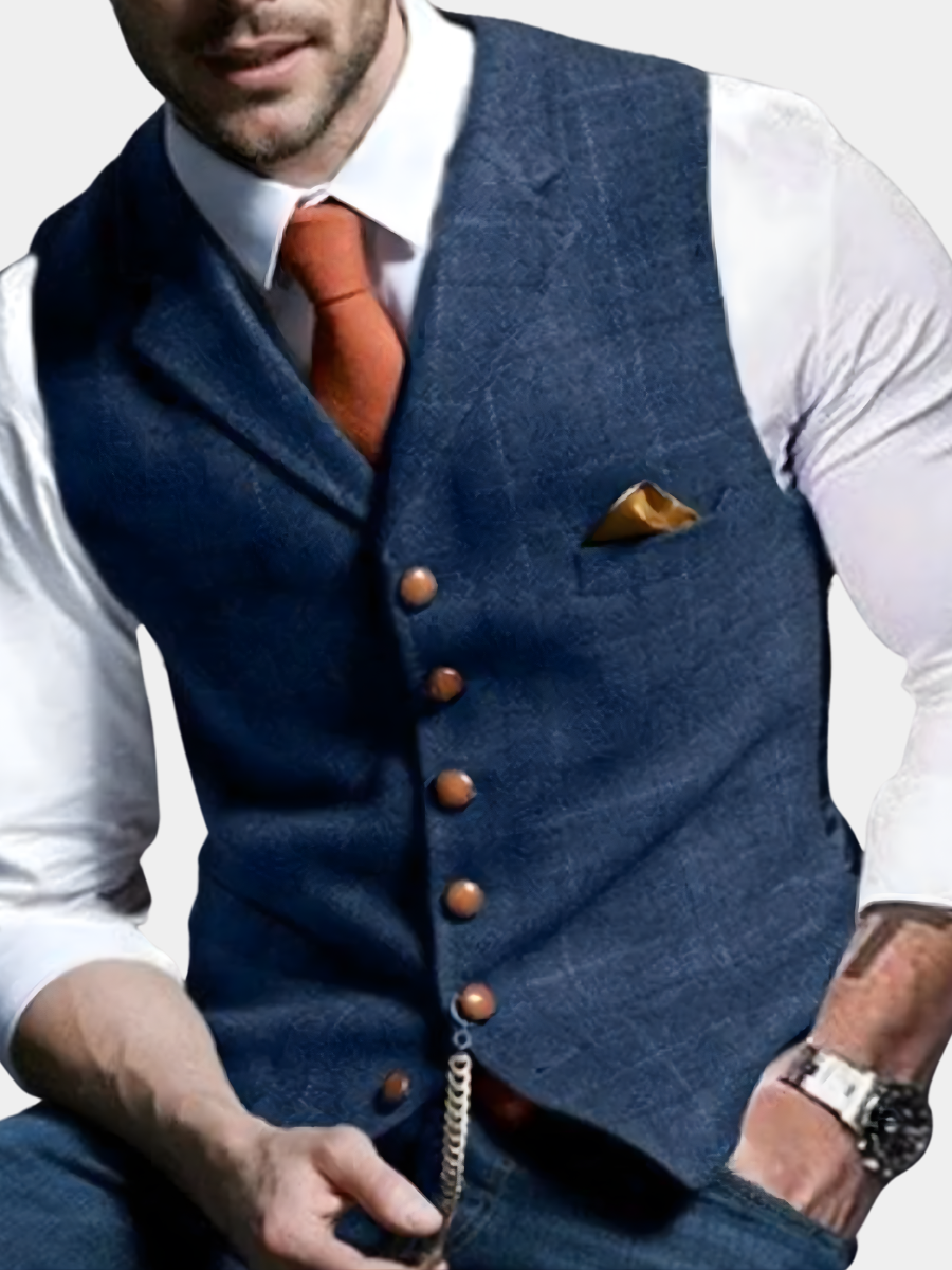 Men's Slim Fit Wedding Suit | Notch Lapel