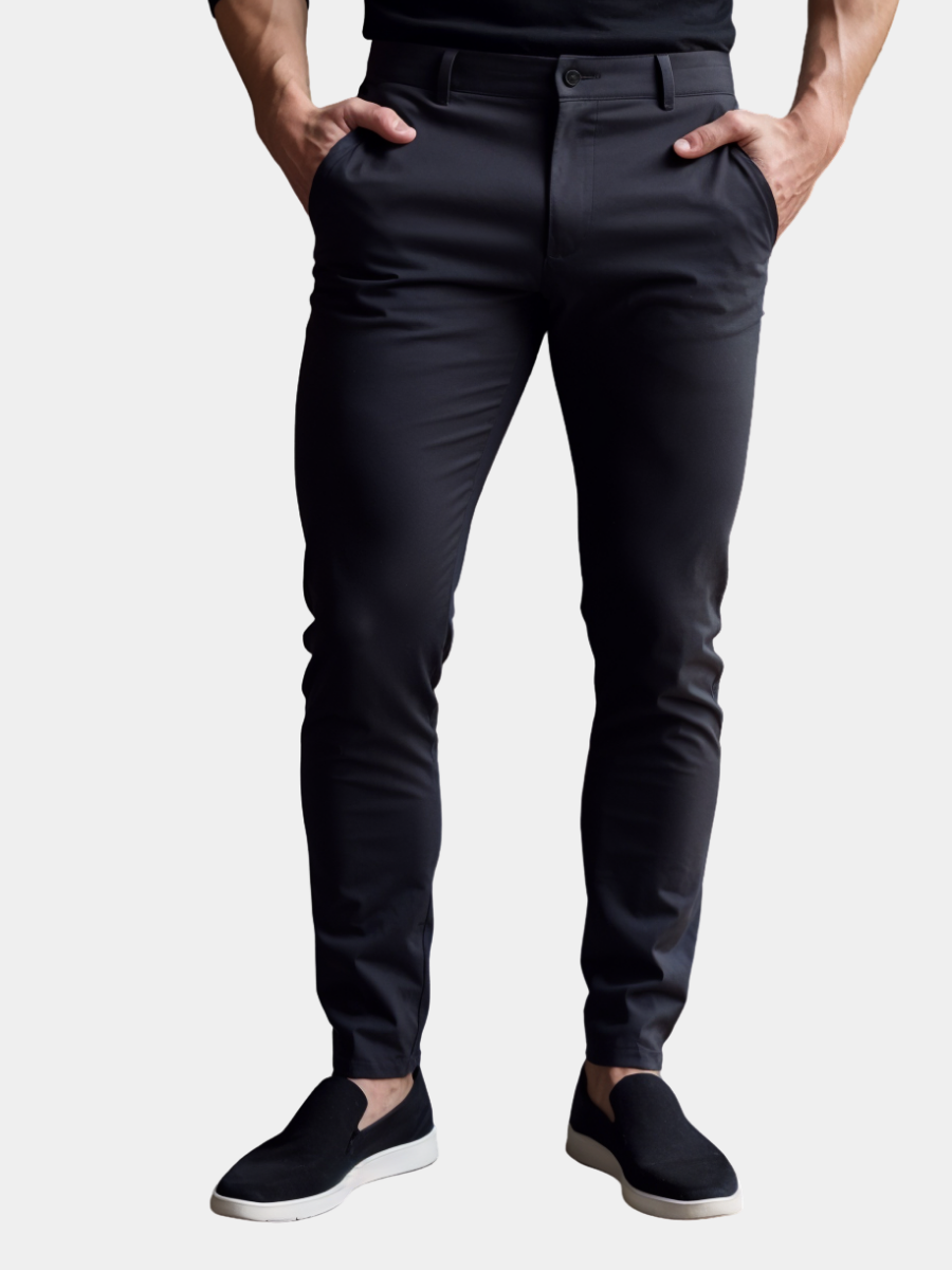 Men's Slim Tapered Chino Trousers | Slim Fit