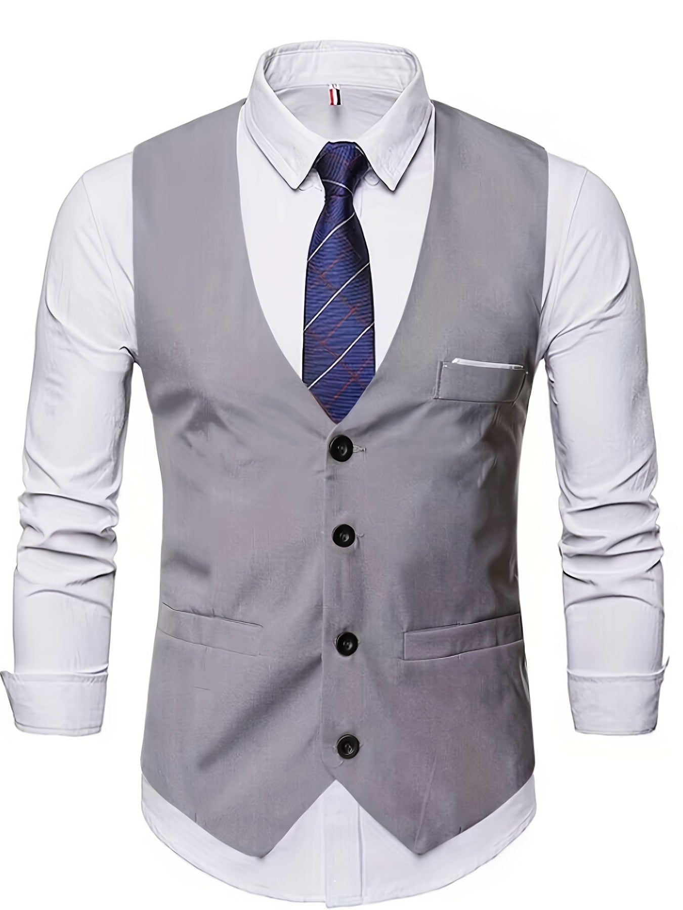 Men's Wedding Suit | V-neckline
