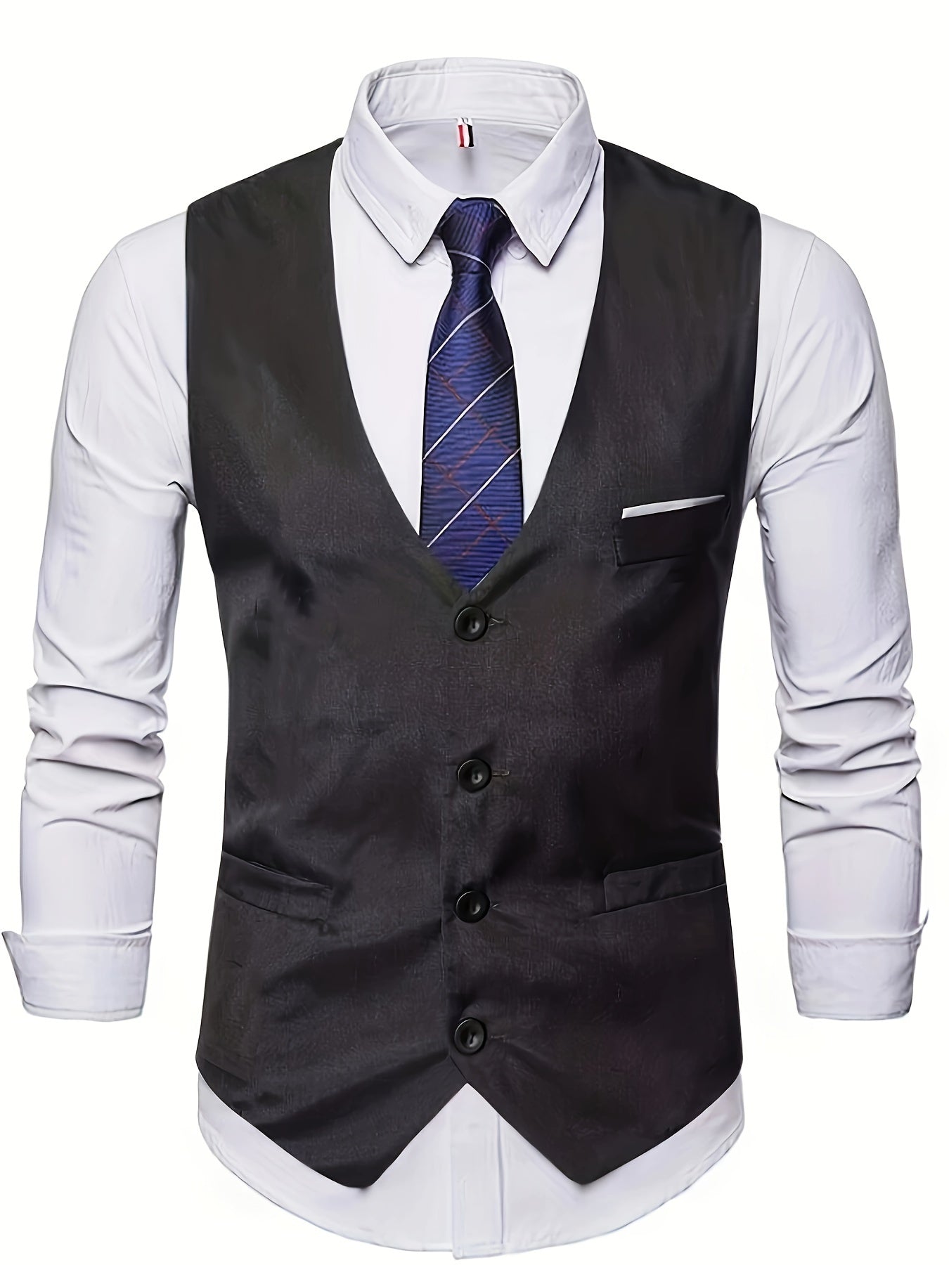 Men's Wedding Suit | V-neckline