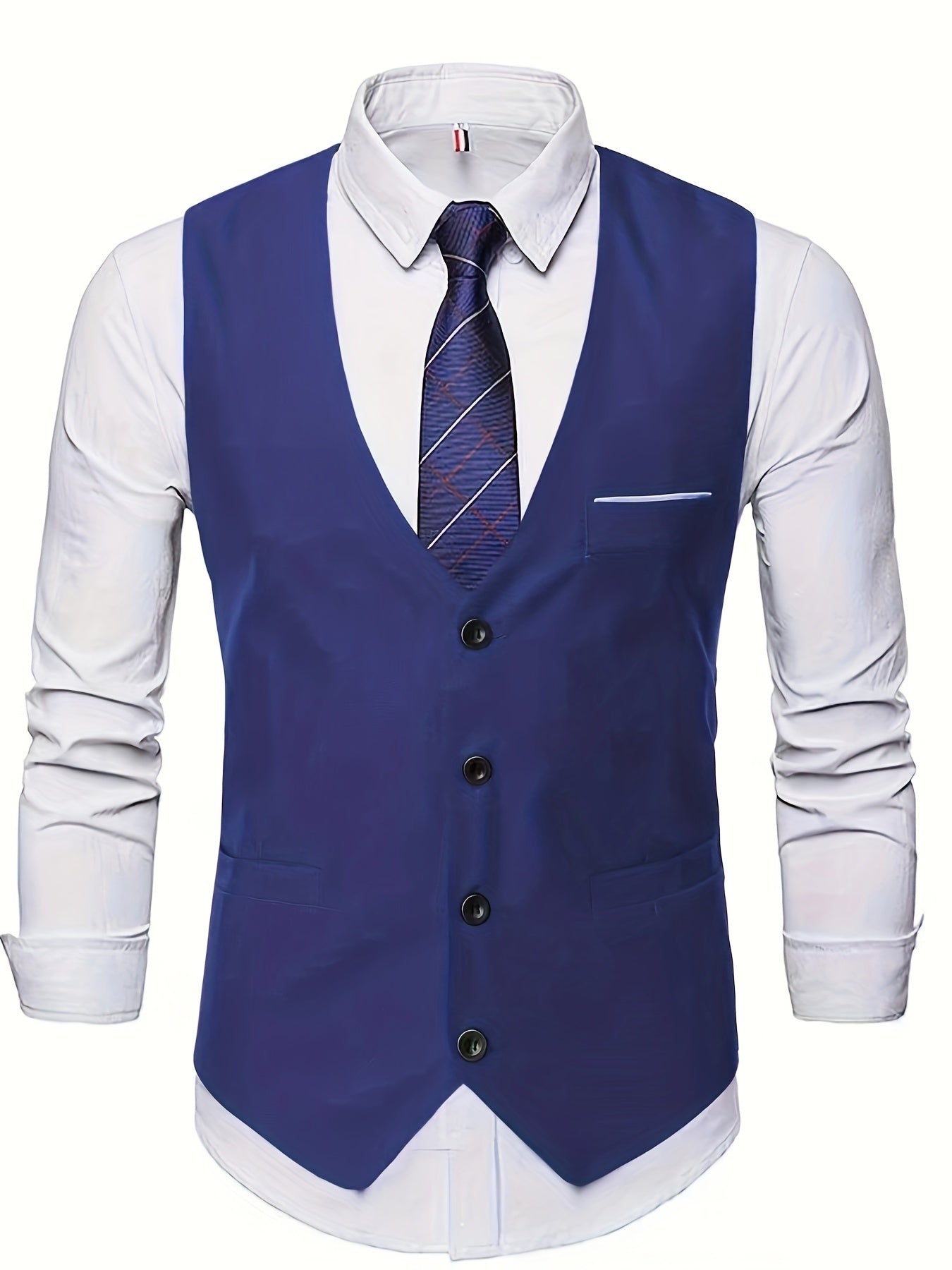 Men's Wedding Suit | V-neckline