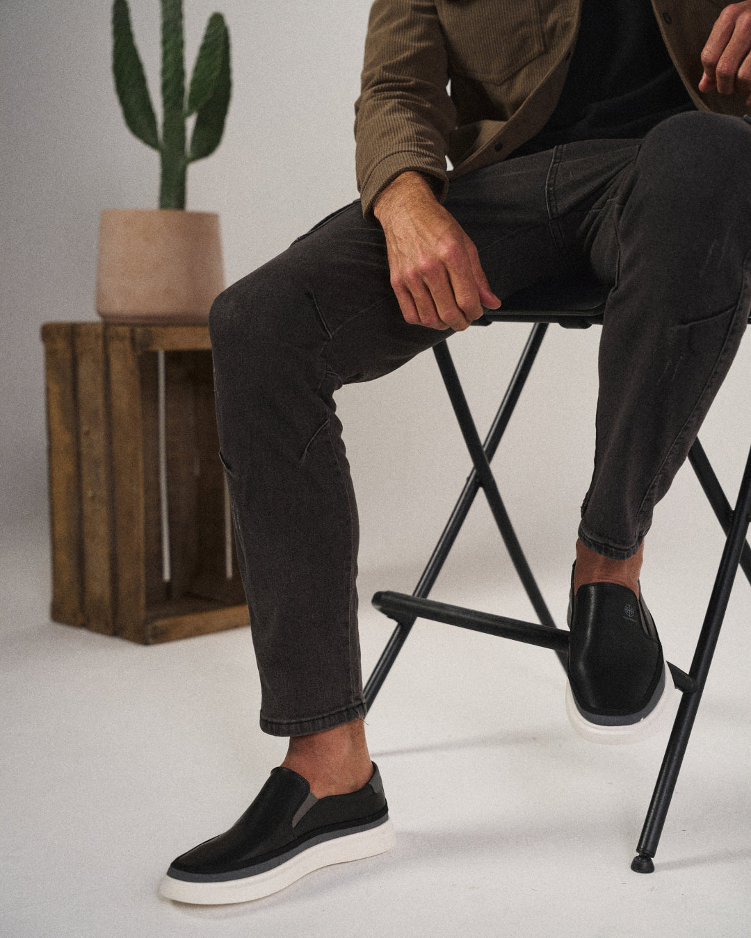 Men's Slip On Loafers | Chunky Sole