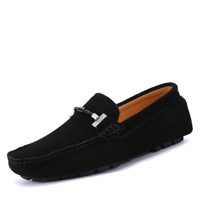 Men's Suede-Look Driving Loafers | Slip On