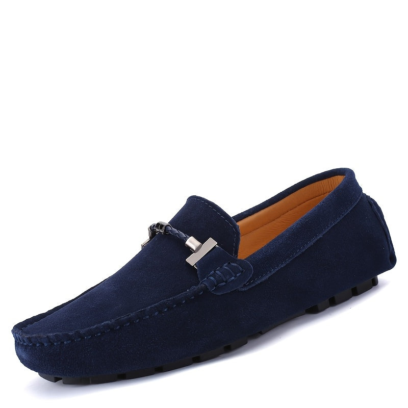 Men's Suede-Look Driving Loafers | Slip On
