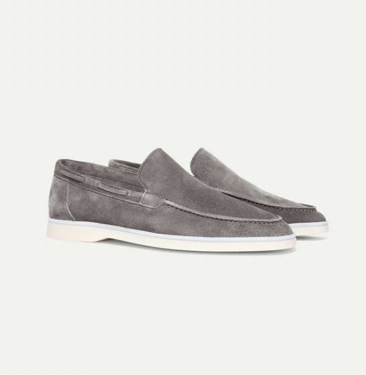 Men's Suede-Look Loafers | Slip On