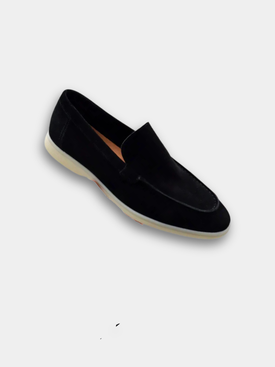 Men's Suede-Look Chunky Loafers | Slip On