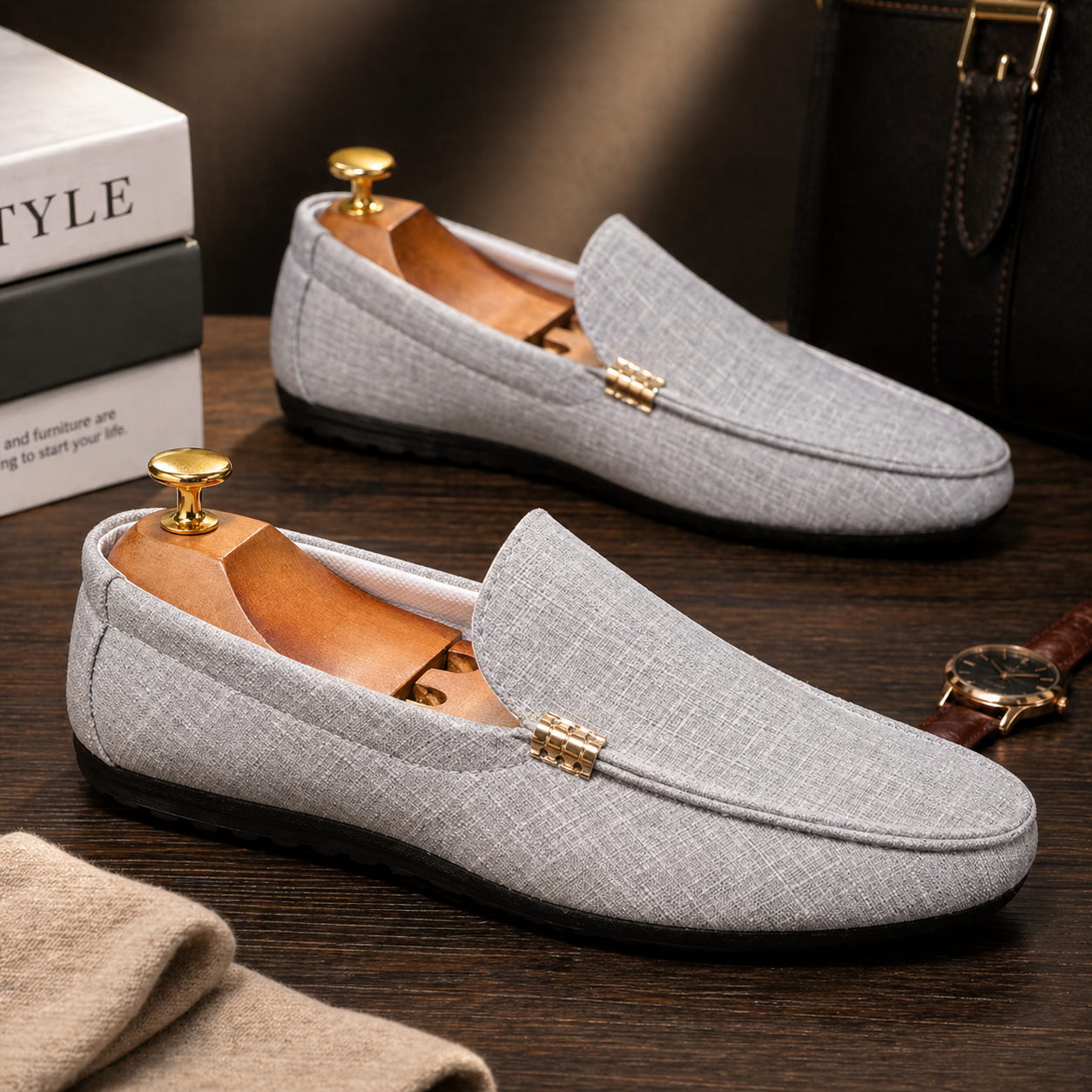 Men's New Loafers | Studded Sole