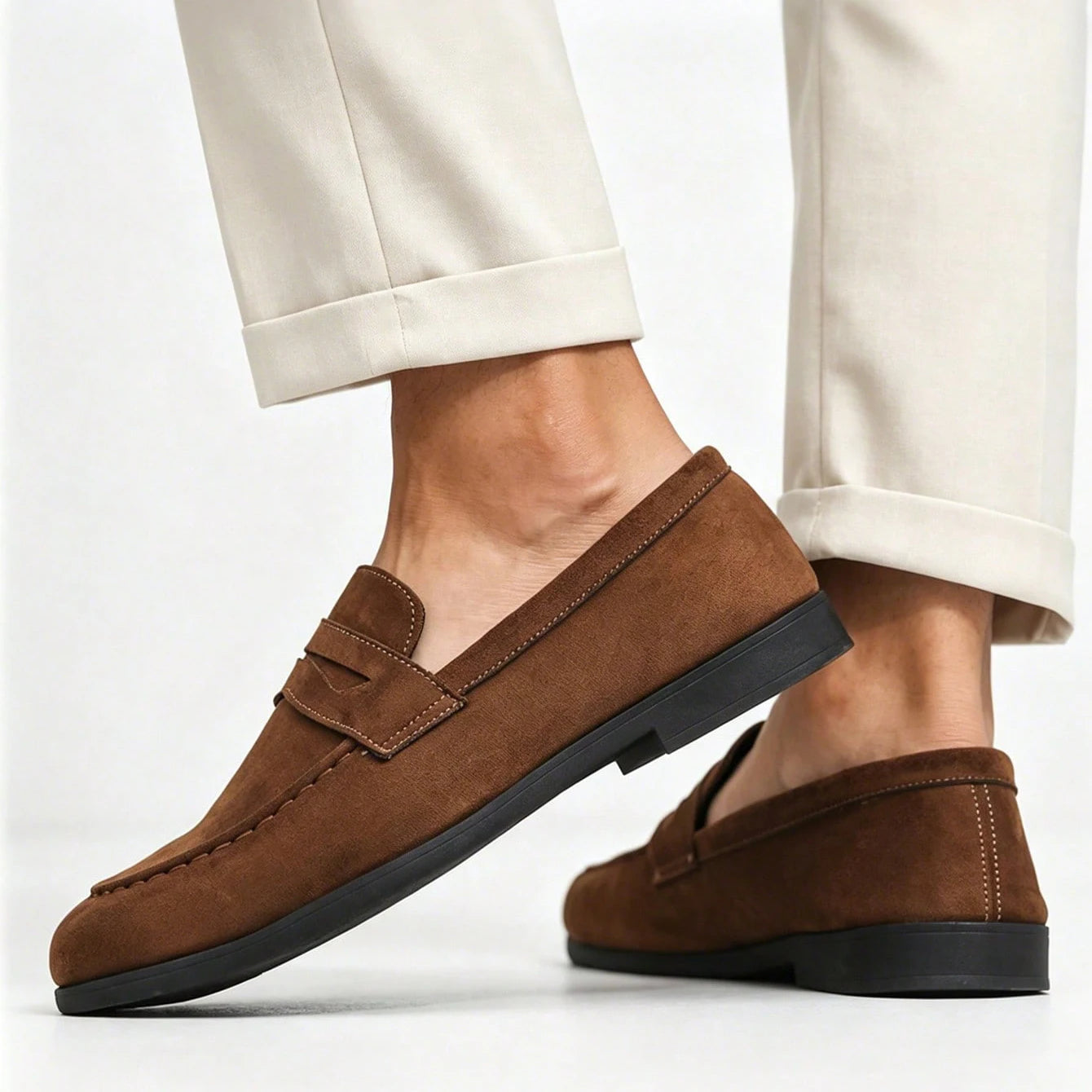 Men's Slip On Loafers | Penny Strap