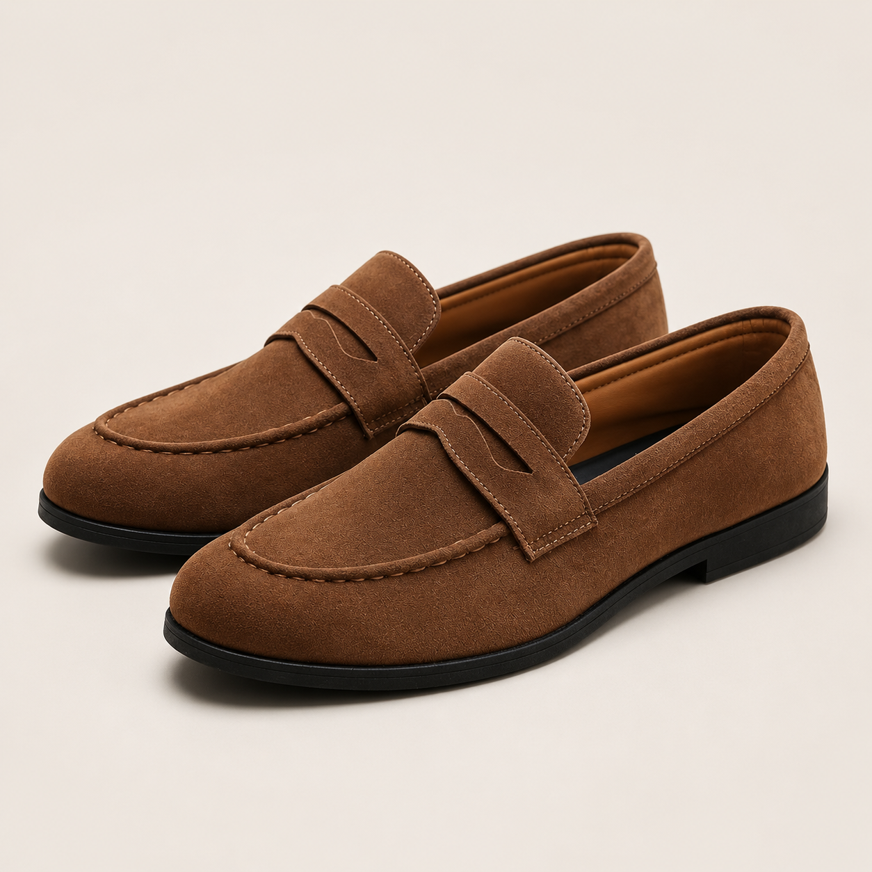 Men's Slip On Loafers | Penny Strap