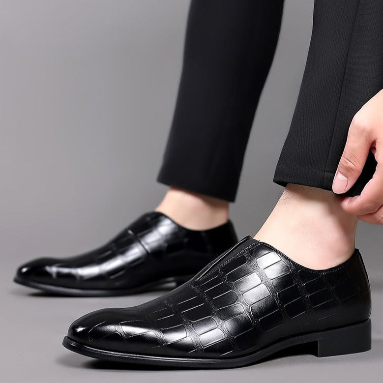 Men's Croc Slip On Loafers | Pointed Toe
