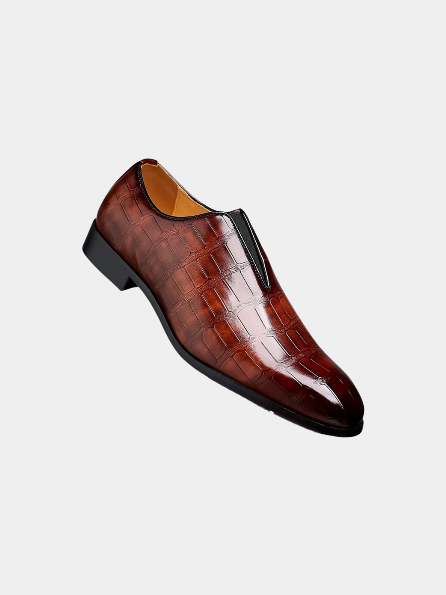 Men's Croc Slip On Loafers | Pointed Toe