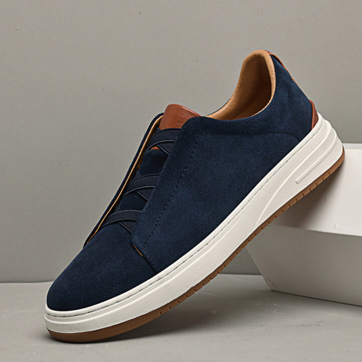 Men's Slip On Sports Trainers | Gum Sole