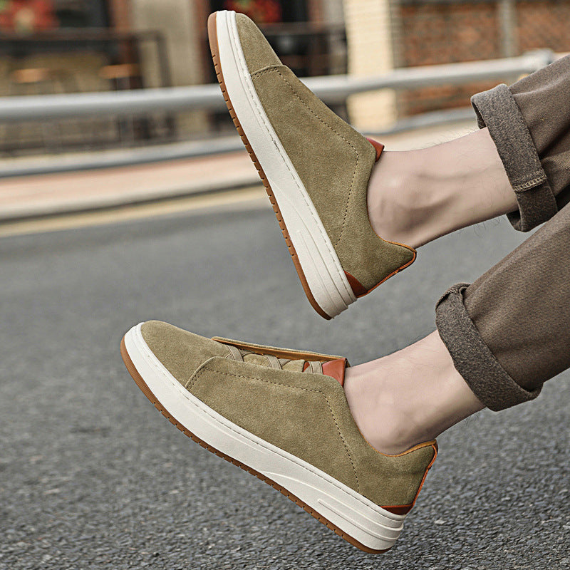 Men's Slip On Sports Trainers | Gum Sole