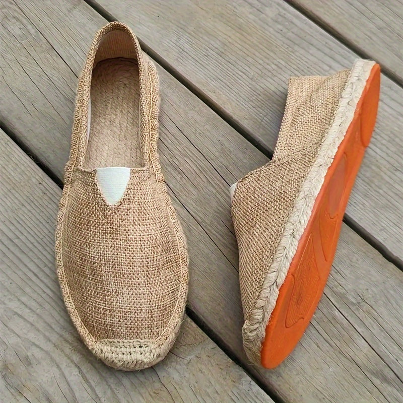 Men's Canvas Espadrilles | Slip On