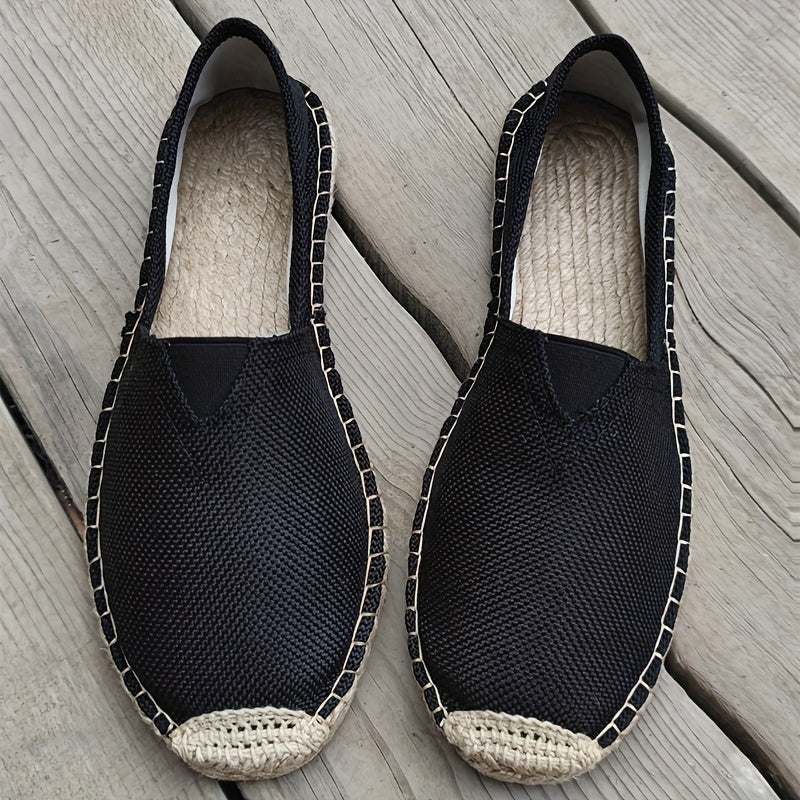 Men's Canvas Espadrilles | Slip On
