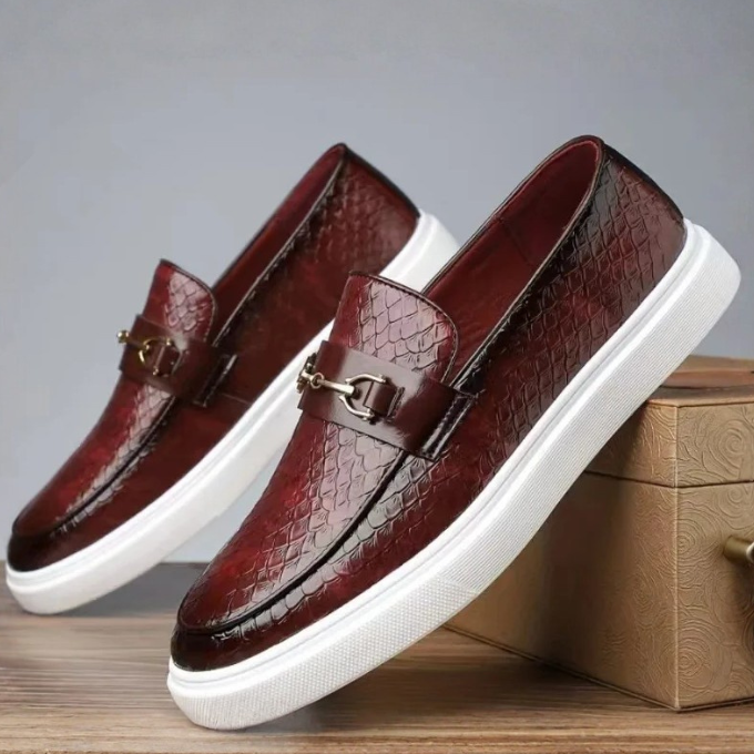 Men's Slip On Chunky Sole Loafers | Cupsole