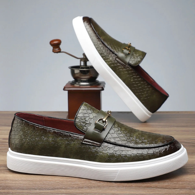 Men's Slip On Chunky Sole Loafers | Cupsole