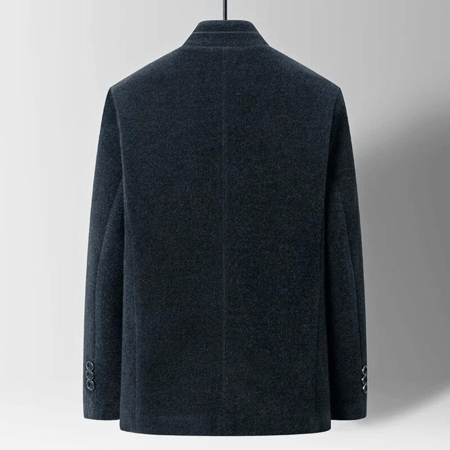Men's Stand Collar Jacket | Quilted