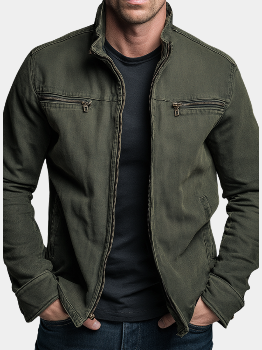 Men's Utility Field Jacket | Zip Up