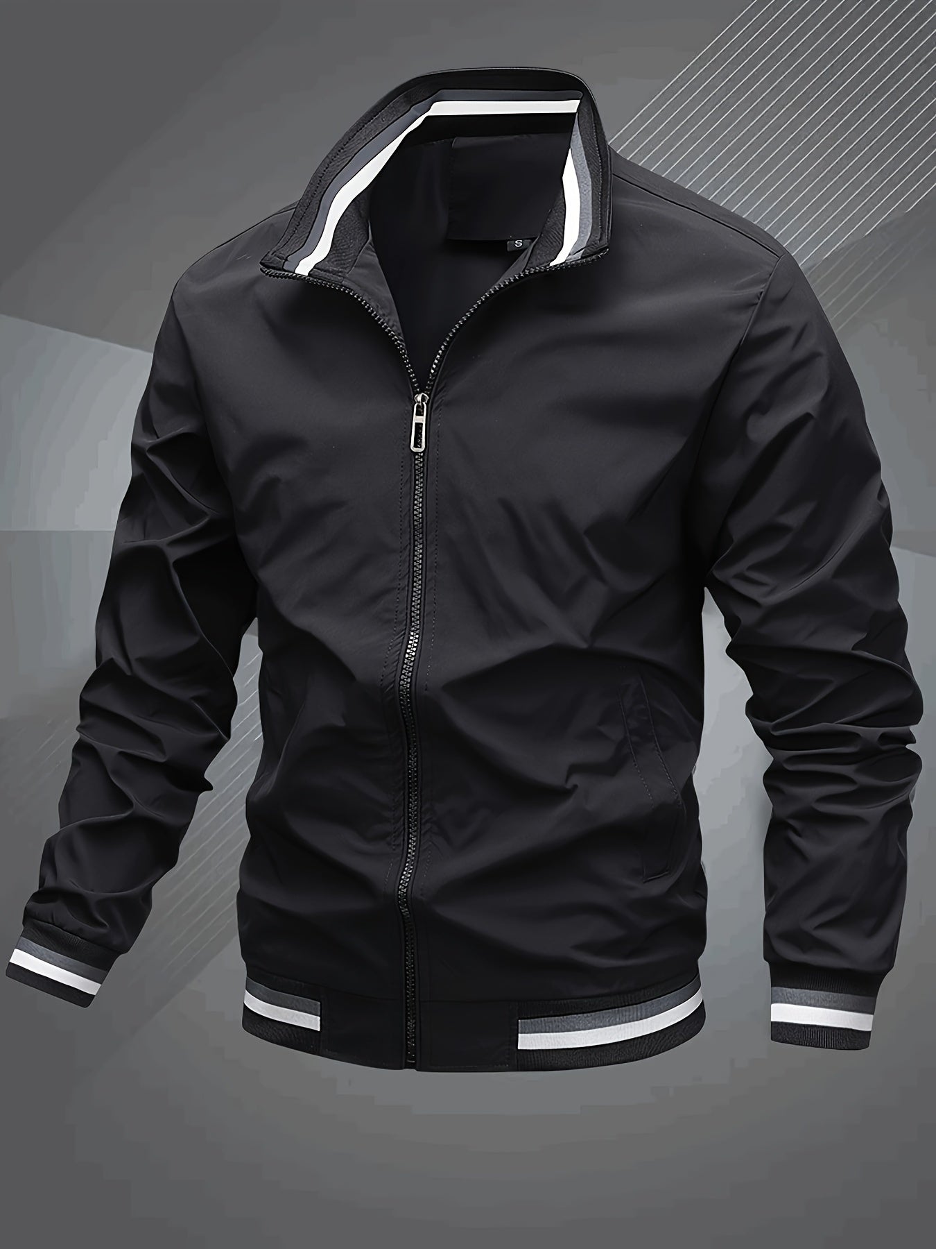 Men's Bomber Windbreaker | Full Zip