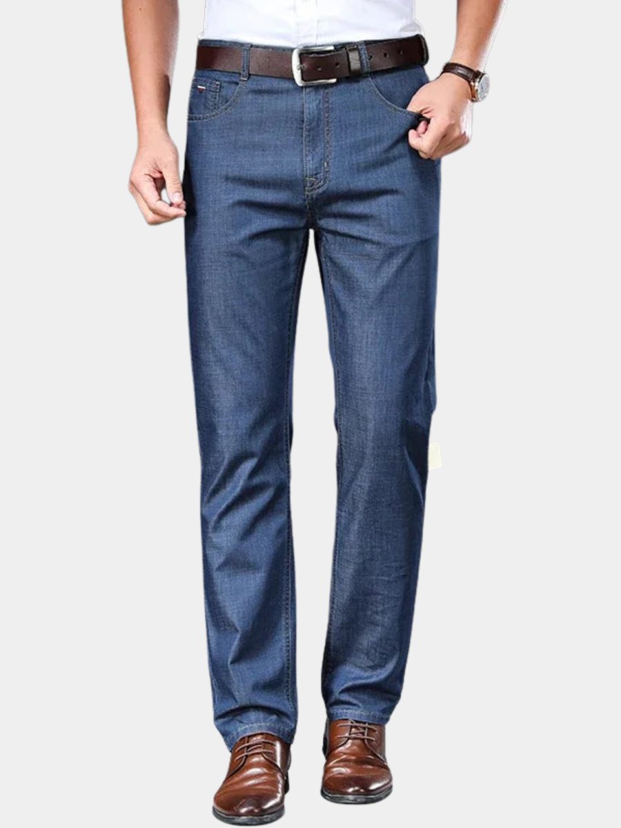 Men's Straight Leg Jeans | Zip Fly