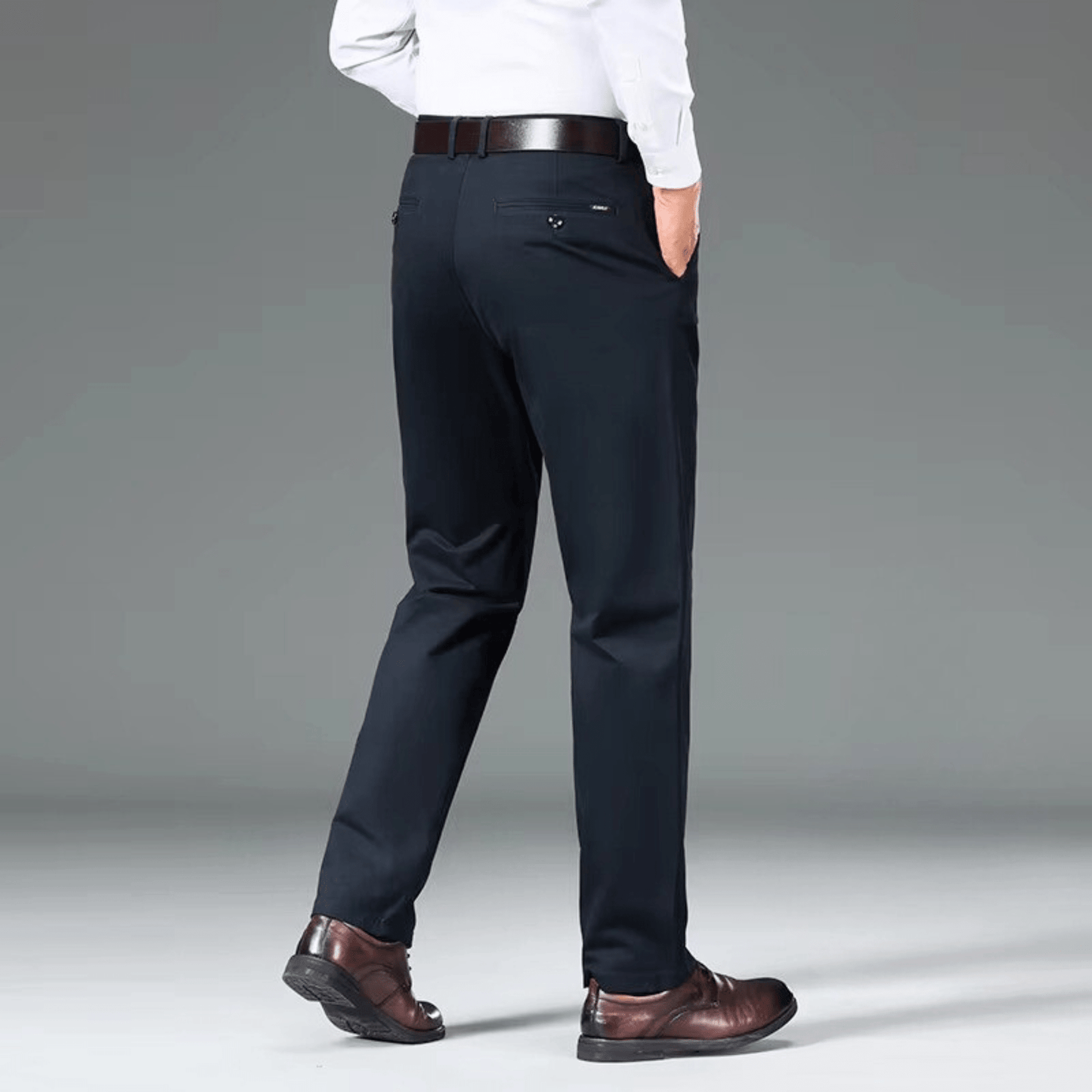 Men's Work Trousers | Button Closure