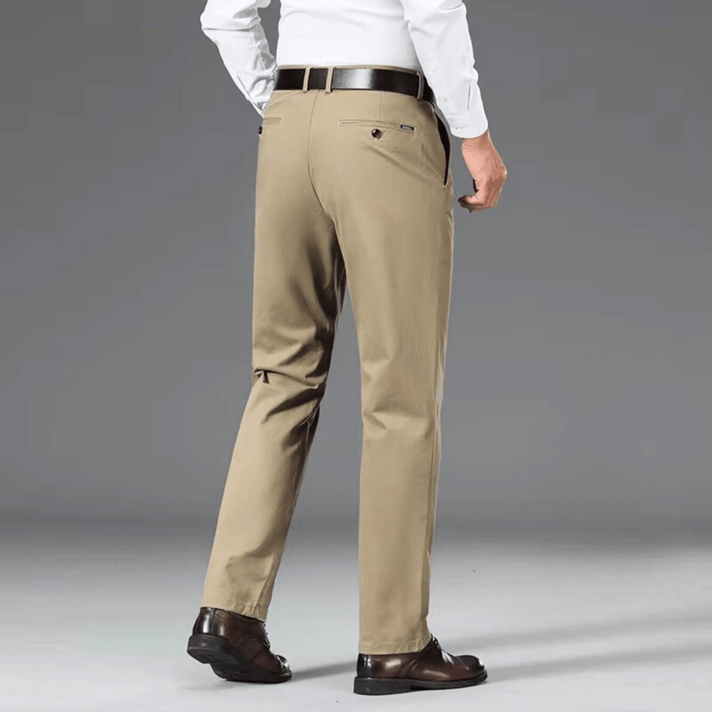 Men's Work Trousers | Button Closure