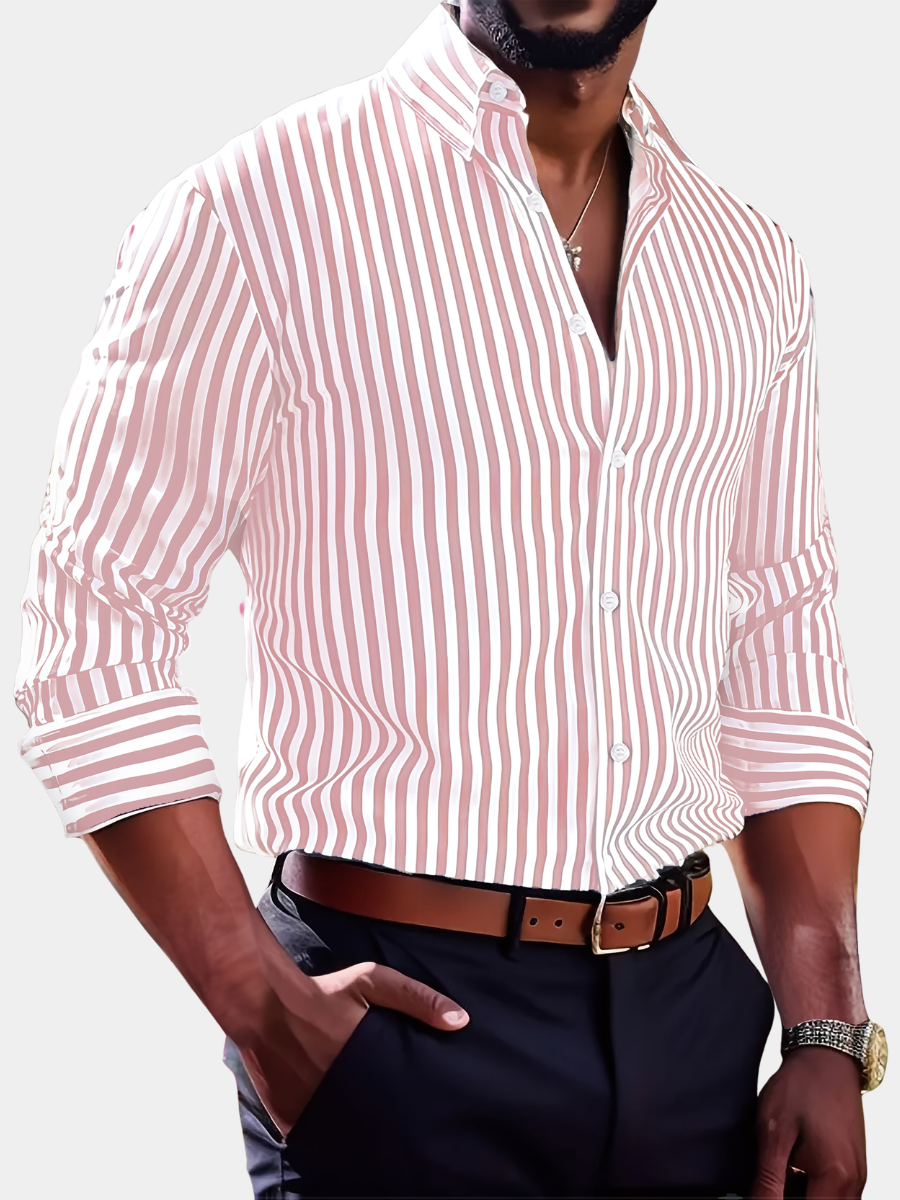 Men's Long Sleeve Shirt | Button Cuff