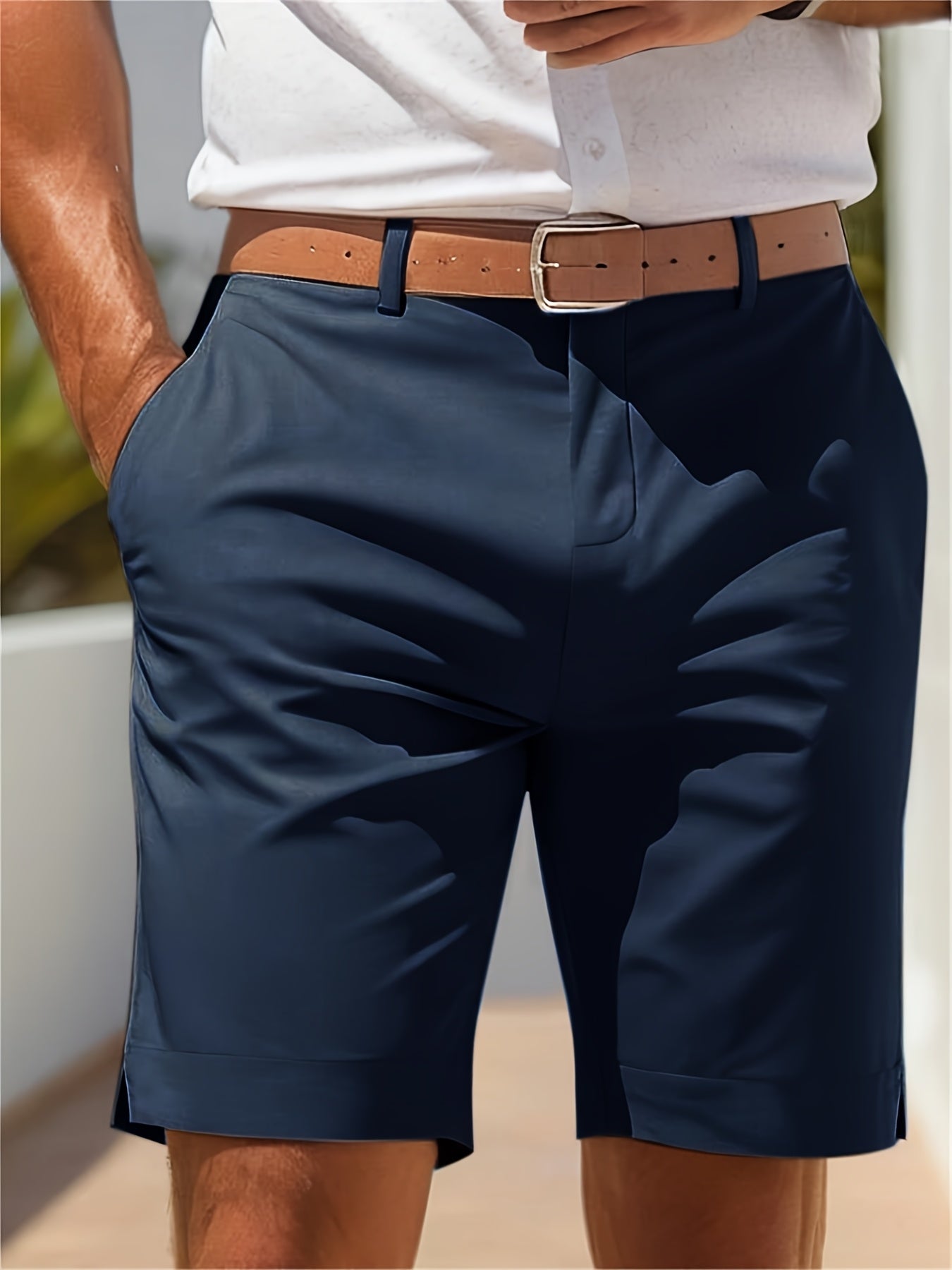 Men's Chino Shorts | Knee Length