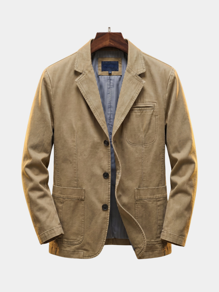 Men's Patch Pocket Blazer | Notch Lapel