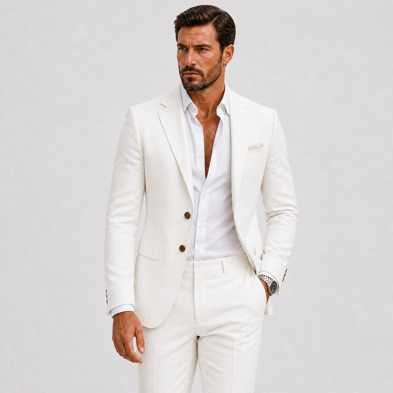 Men's Wedding Suit | Notch Lapel