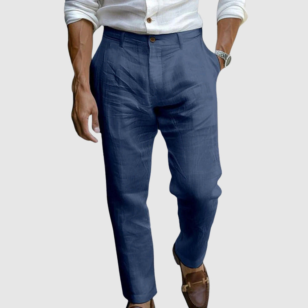 Men's Tapered Chino Trousers | Slim Fit