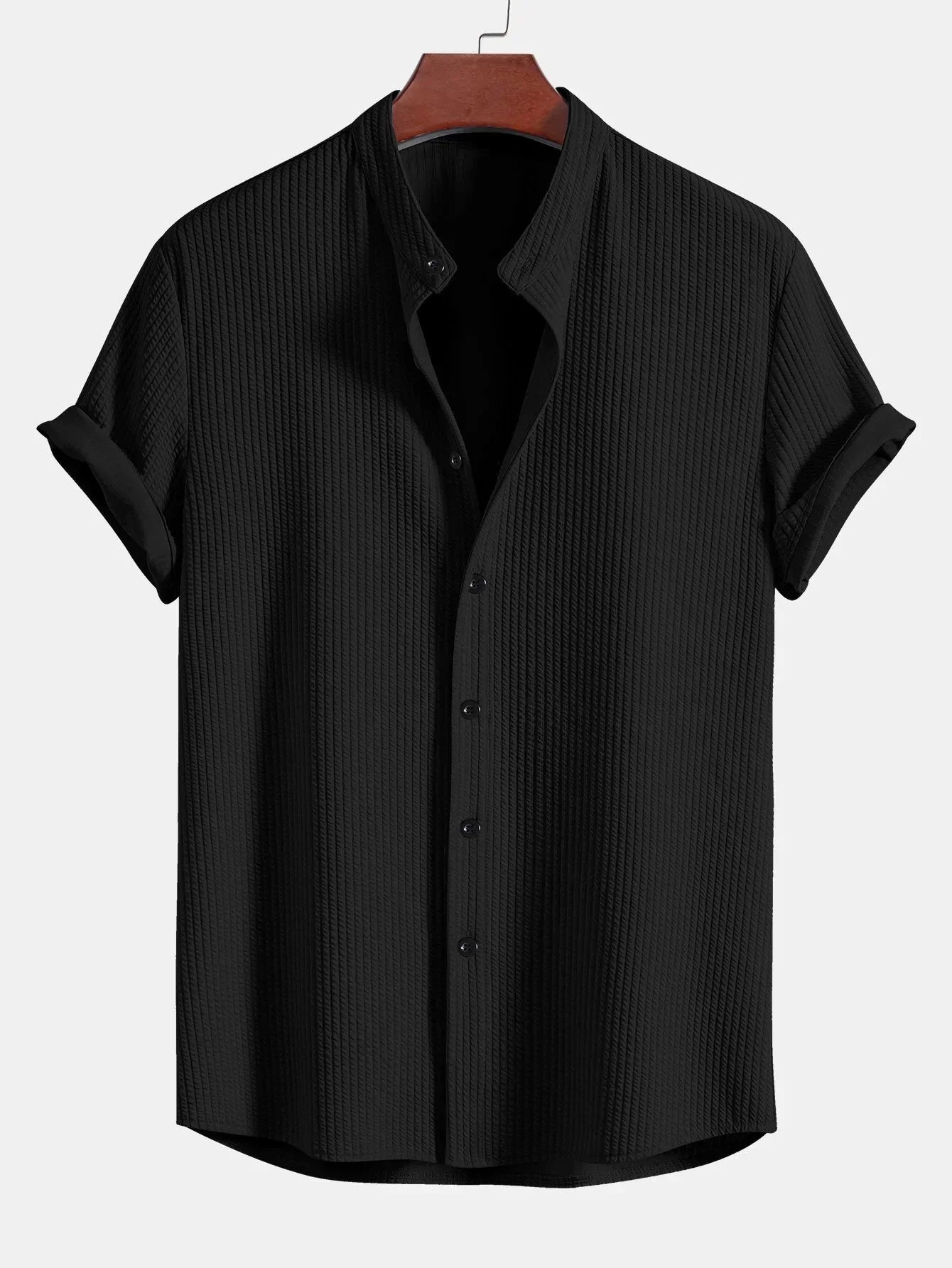 Men's Designer Shirt | Curved Hem