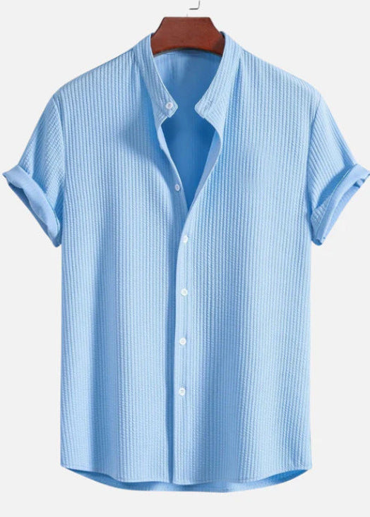 Men's Designer Shirt | Curved Hem