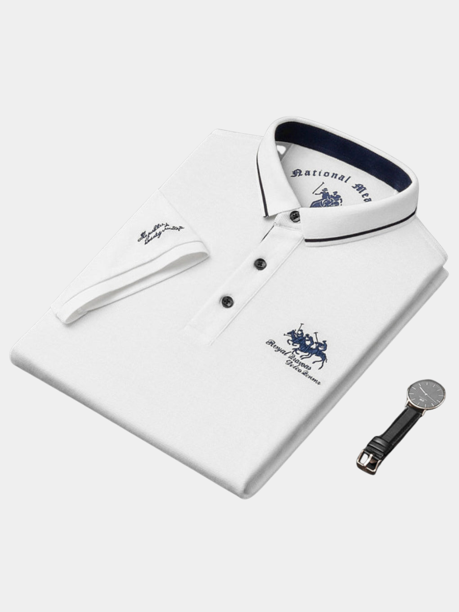 Men's Tipped Collar Polo | Short Sleeve
